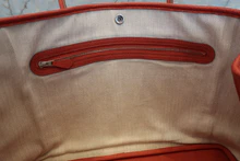 画像をギャラリービューアに読み込む, HERMES/エルメス ガーデンパーティPM ネゴンダルージュデュセス □R刻印 トートバッグ 700100089