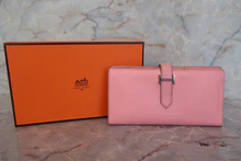 画像をギャラリービューアに読み込む, HERMES/エルメス ベアンスフレ ヴォーエプソン ローズコンフェッティ T刻印 財布 700120187