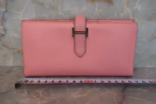 画像をギャラリービューアに読み込む, HERMES/エルメス ベアンスフレ ヴォーエプソン ローズコンフェッティ T刻印 財布 700120187