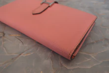 画像をギャラリービューアに読み込む, HERMES/エルメス ベアンスフレ ヴォーエプソン ローズコンフェッティ T刻印 財布 700120187