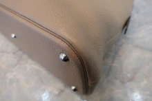 画像をギャラリービューアに読み込む, HERMES／エルメス ボリード35 トリヨンクレマンス トゥルティエールグレー T刻印 ショルダーバッグ 800020214
