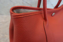 画像をギャラリービューアに読み込む, HERMES/エルメス ガーデンパーティTPM ネゴンダ ブリック □Q刻印 トートバッグ 800020103