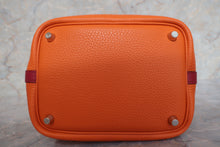 画像をギャラリービューアに読み込む, HERMES/エルメス ガーデンパーティTPM ネゴンダ ブリック □Q刻印 トートバッグ 800020103