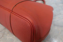 画像をギャラリービューアに読み込む, HERMES/エルメス ガーデンパーティTPM ネゴンダ ブリック □Q刻印 トートバッグ 800020103