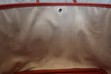 画像をギャラリービューアに読み込む, HERMES/エルメス ガーデンパーティTPM ネゴンダ ブリック □Q刻印 トートバッグ 800020103