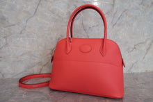 Load image into Gallery viewer, HERMES／BOLIDE 27 Epsom leather Rose jaipur A Engraving Shoulder bag 600120091
