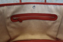 画像をギャラリービューアに読み込む, HERMES/エルメス ガーデンパーティTPM ネゴンダ ブリック □Q刻印 トートバッグ 800020103