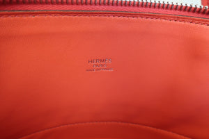 HERMES／BOLIDE 27 Epsom leather Rose jaipur A Engraving Shoulder bag 600120091