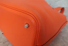 画像をギャラリービューアに読み込む, HERMES/エルメス ピコタンロックMM トリヨンクレマンス フー □R刻印 ハンドバッグ 700120238