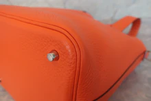 画像をギャラリービューアに読み込む, HERMES/エルメス ピコタンロックMM トリヨンクレマンス フー □R刻印 ハンドバッグ 700120238