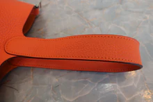 画像をギャラリービューアに読み込む, HERMES/エルメス ピコタンロックMM トリヨンクレマンス フー □R刻印 ハンドバッグ 700120238