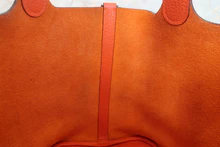 画像をギャラリービューアに読み込む, HERMES/エルメス ピコタンロックMM トリヨンクレマンス フー □R刻印 ハンドバッグ 700120238