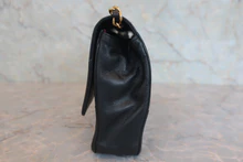 画像をギャラリービューアに読み込む, CHANEL/シャネル Vステッチチェーンショルダーバッグ ラムスキン ブラック/ゴールド金具 ショルダーバッグ 800030139
