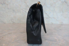 画像をギャラリービューアに読み込む, CHANEL/シャネル Vステッチチェーンショルダーバッグ ラムスキン ブラック/ゴールド金具 ショルダーバッグ 800030139
