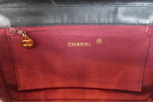 画像をギャラリービューアに読み込む, CHANEL/シャネル Vステッチチェーンショルダーバッグ ラムスキン ブラック/ゴールド金具 ショルダーバッグ 800030139
