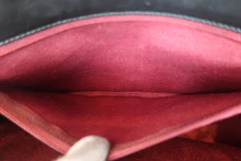 画像をギャラリービューアに読み込む, CHANEL/シャネル Vステッチチェーンショルダーバッグ ラムスキン ブラック/ゴールド金具 ショルダーバッグ 800030139