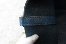 画像をギャラリービューアに読み込む, HERMES/エルメス ピコタンロックMM トリヨンクレマンス ブルードガリス □R刻印 ハンドバッグ 700100168