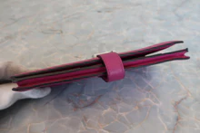 画像をギャラリービューアに読み込む, HERMES/エルメス ベアンスフレ ヴォーエプソン ローズパープル C刻印 財布 800020174