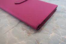 画像をギャラリービューアに読み込む, HERMES/エルメス ベアンスフレ ヴォーエプソン ローズパープル C刻印 財布 800020174