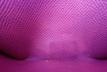 画像をギャラリービューアに読み込む, HERMES／エルメス ベアンスフレ ヴォーエプソン ローズパープル C刻印 財布 800020174
