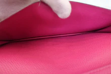 画像をギャラリービューアに読み込む, HERMES／エルメス ベアンスフレ ヴォーエプソン ローズパープル C刻印 財布 800020174
