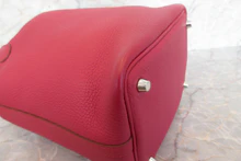 画像をギャラリービューアに読み込む, HERMES/エルメス ピコタンロックPM トリヨンクレマンス ルビー □R刻印 ハンドバッグ 700100205
