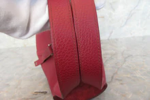 画像をギャラリービューアに読み込む, HERMES/エルメス ピコタンロックPM トリヨンクレマンス ルビー □R刻印 ハンドバッグ 700100205