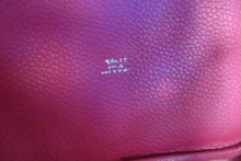 画像をギャラリービューアに読み込む, HERMES/エルメス ピコタンロックPM トリヨンクレマンス ルビー □R刻印 ハンドバッグ 700100205