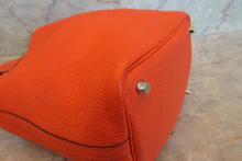 画像をギャラリービューアに読み込む, HERMES/エルメス ピコタンロックPM トリヨンクレマンス オレンジポピー A刻印 ハンドバッグ 700100200