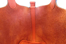 画像をギャラリービューアに読み込む, HERMES／エルメス ピコタンロックＰＭ トリヨンクレマンス オレンジポピー A刻印 ハンドバッグ 700100200
