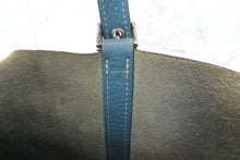 画像をギャラリービューアに読み込む, HERMES/エルメス ピコタンロックMM トリヨンクレマンス ブルージーン □M刻印 ハンドバッグ 700100150