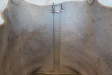 画像をギャラリービューアに読み込む, HERMES／エルメス ピコタンロックGM トリヨンクレマンス パールグレー □O刻印 ハンドバッグ 700030190
