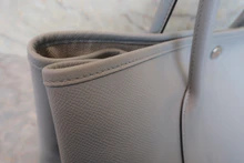 画像をギャラリービューアに読み込む, HERMES／エルメス ガーデンパーティPM ヴォーエプソン ブルーペール A刻印 トートバッグ 800020162
