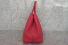 画像をギャラリービューアに読み込む, HERMES/エルメス ガーデンパーティPM ネゴンダ ブーゲンビリア □O刻印 トートバッグ 700030115