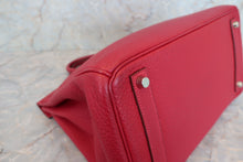 画像をギャラリービューアに読み込む, HERMES/エルメス ガーデンパーティPM ヴォーエプソン ブルーペール A刻印 トートバッグ 800020162