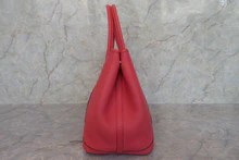 画像をギャラリービューアに読み込む, HERMES/エルメス ガーデンパーティPM ネゴンダ ブーゲンビリア □O刻印 トートバッグ 700030115