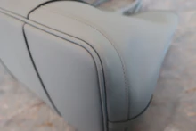 画像をギャラリービューアに読み込む, HERMES/エルメス ガーデンパーティPM ヴォーエプソン ブルーペール A刻印 トートバッグ 800020162