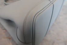 画像をギャラリービューアに読み込む, HERMES／エルメス ガーデンパーティPM ヴォーエプソン ブルーペール A刻印 トートバッグ 800020162
