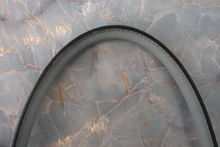 画像をギャラリービューアに読み込む, HERMES/エルメス ガーデンパーティPM ヴォーエプソン ブルーペール A刻印 トートバッグ 800020162