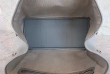 画像をギャラリービューアに読み込む, HERMES／エルメス ガーデンパーティPM ヴォーエプソン ブルーペール A刻印 トートバッグ 800020162
