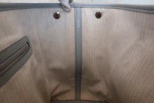 画像をギャラリービューアに読み込む, HERMES/エルメス ガーデンパーティPM ヴォーエプソン ブルーペール A刻印 トートバッグ 800020162