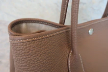 画像をギャラリービューアに読み込む, HERMES／エルメス ガーデンパーティPM ネゴンダ エトゥープ D刻印 トートバッグ 800030166
