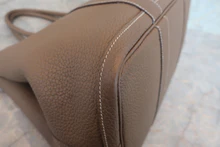 画像をギャラリービューアに読み込む, HERMES/エルメス ガーデンパーティPM ネゴンダ エトゥープ D刻印 トートバッグ 800030166