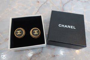 CHANEL/シャネル ココマークラウンドイヤリング 金メッキ ゴールド イヤリング 600050096