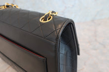 将图片加载到图库查看器，CHANEL/香奈儿 2.55 梯形 链条包羊皮 Black/Gold hadware(黑色/金色金属) 肩背包 600100079
