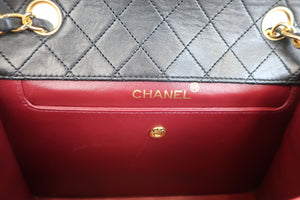 CHANEL/香奈儿 2.55 梯形 链条包羊皮 Black/Gold hadware(黑色/金色金属) 肩背包 600100079