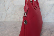 画像をギャラリービューアに読み込む, HERMES/エルメス ボリード31 ヴォーエプソン ルビー □N刻印 ショルダーバッグ 700100099