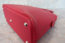 画像をギャラリービューアに読み込む, HERMES/エルメス ボリード31 ヴォーエプソン ルビー □N刻印 ショルダーバッグ 700100099