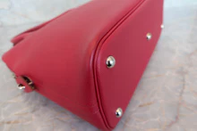 画像をギャラリービューアに読み込む, HERMES/エルメス ボリード31 ヴォーエプソン ルビー □N刻印 ショルダーバッグ 700100099