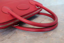 画像をギャラリービューアに読み込む, HERMES/エルメス ボリード31 ヴォーエプソン ルビー □N刻印 ショルダーバッグ 700100099